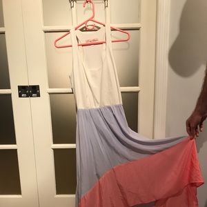 Anthropologie razer back summer dress